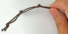 Knotted cord